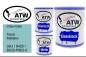 Preview: Chevrolet, Aqua Metallic, 39U / 9420 / B020-P902-0: 1L Lackdose + 1L Klarlack + 500ml Härter - Set, von ATW Autoteile West.